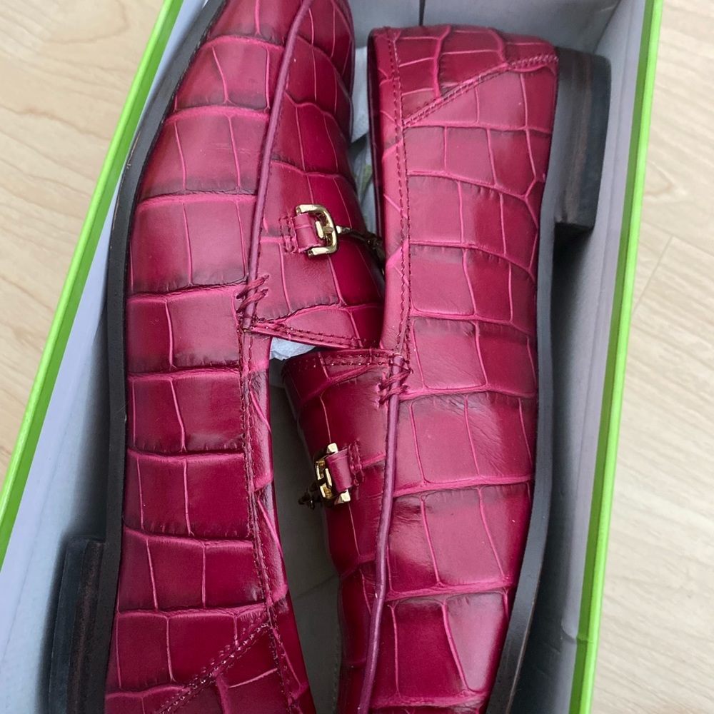 Redish/ pinkish Sam Edelman loafers